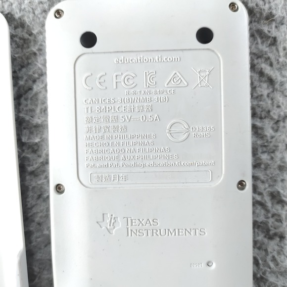 Texas Instruments TI-84 Plus CE Python Graphing Calculator Tested W Cover - Picture 8 of 12